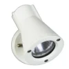 Foco de pared para exterior 639, blanco, orientable y giratorio