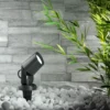 Foco de pica Minitommy-EL 1 luz CCT negro/frosted