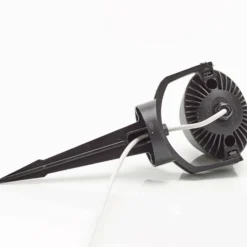 Foco de pica Minitommy-EL 1 luz CCT negro/frosted