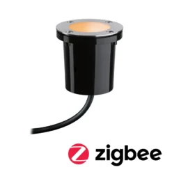 Foco de suelo empotrable Paulmann Plug & Shine con ZigBee y CCT