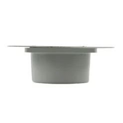 Foco de suelo LED empotrable solar «Lugo», IP44, acero inoxidable, cristal