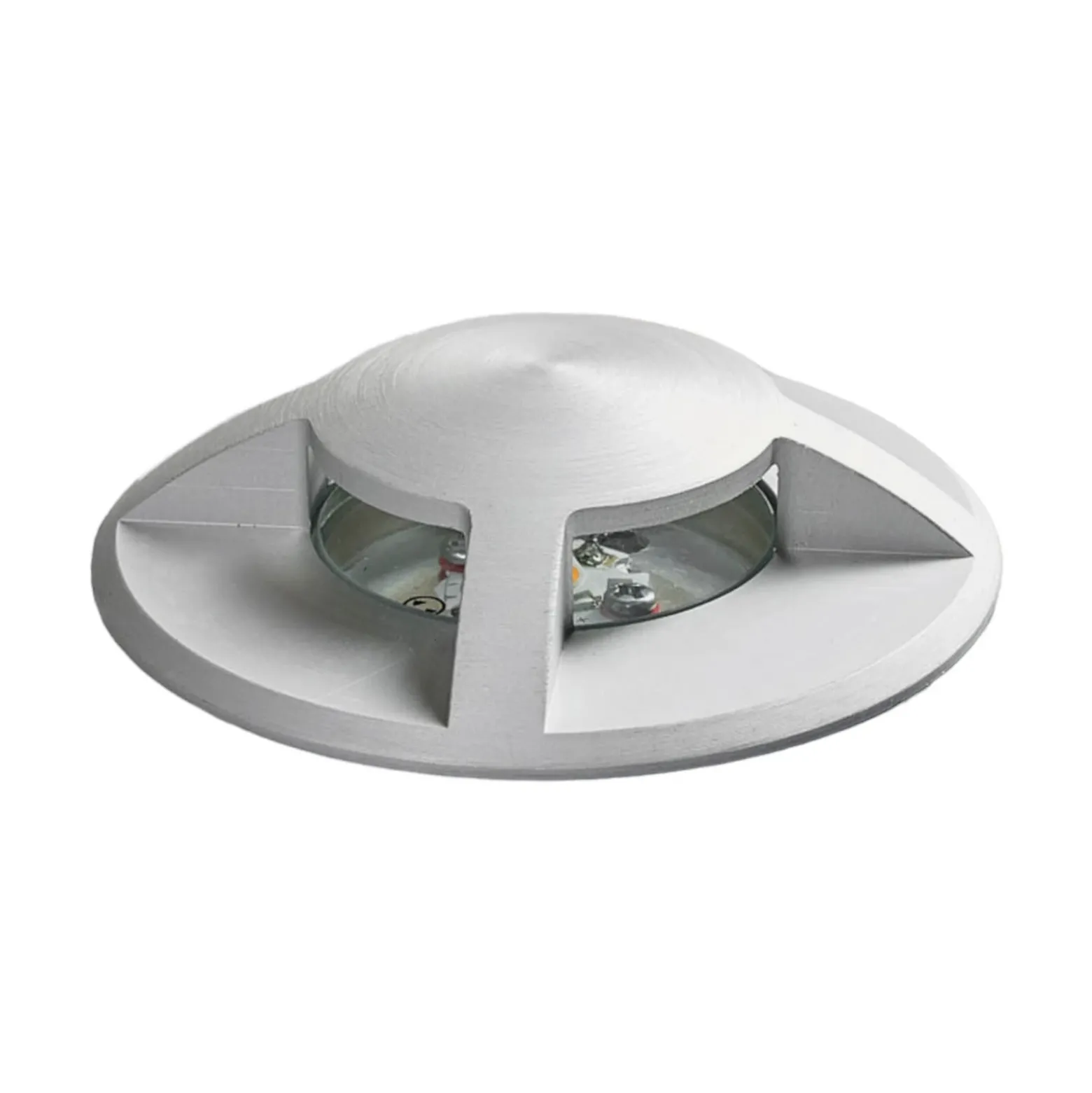 Foco de suelo LED empotrado Anina de aluminio