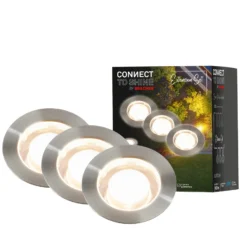 Foco empotrable LED 3917032 IP67 12 V, ampliación de 3 unidades, Ø 4,5 cm,