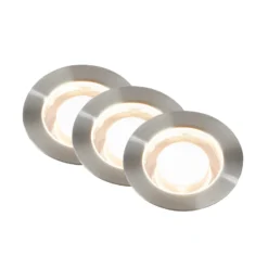 Foco empotrable LED 3913032 IP67 12 V, extensión de 3 cm, acero inoxidable