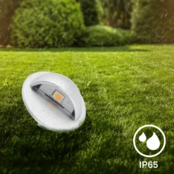 Foco empotrable LED 3923034, IP65, 12 V, juego de 3 unidades, Ø 3,5 cm