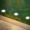 Foco empotrable LED 3914032 IP67 12 V, kit de 3 unidades, 4,5 cm, acero