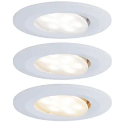 Foco empotrable Paulmann Calla, blanco, con interruptor de encendido/apagado,