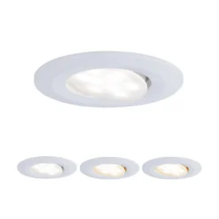 Foco empotrable Paulmann Calla, blanco, con interruptor de encendido/apagado,