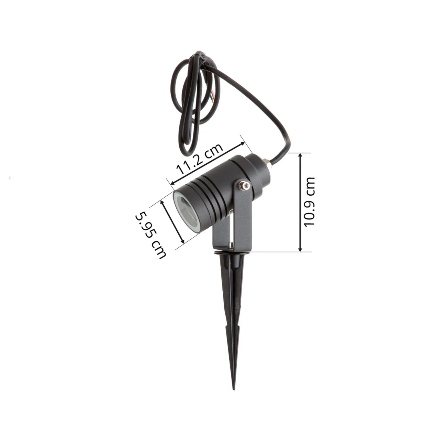 Foco exterior CMD 9028 con pica de tierra
