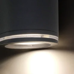 Foco exterior con sensor inteligente STEINEL One SC, color antracita, IP44