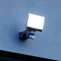Foco exterior con sensor STEINEL XLED Home 2 S, negro, IP44
