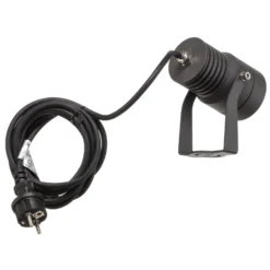 Foco exterior LED Jon de Lucande, con piqueta, ajustable, IP65