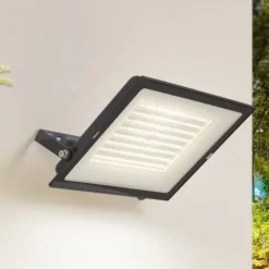 Foco exterior LED Maikel de Prios, 200 W, 16 000 lm, metal