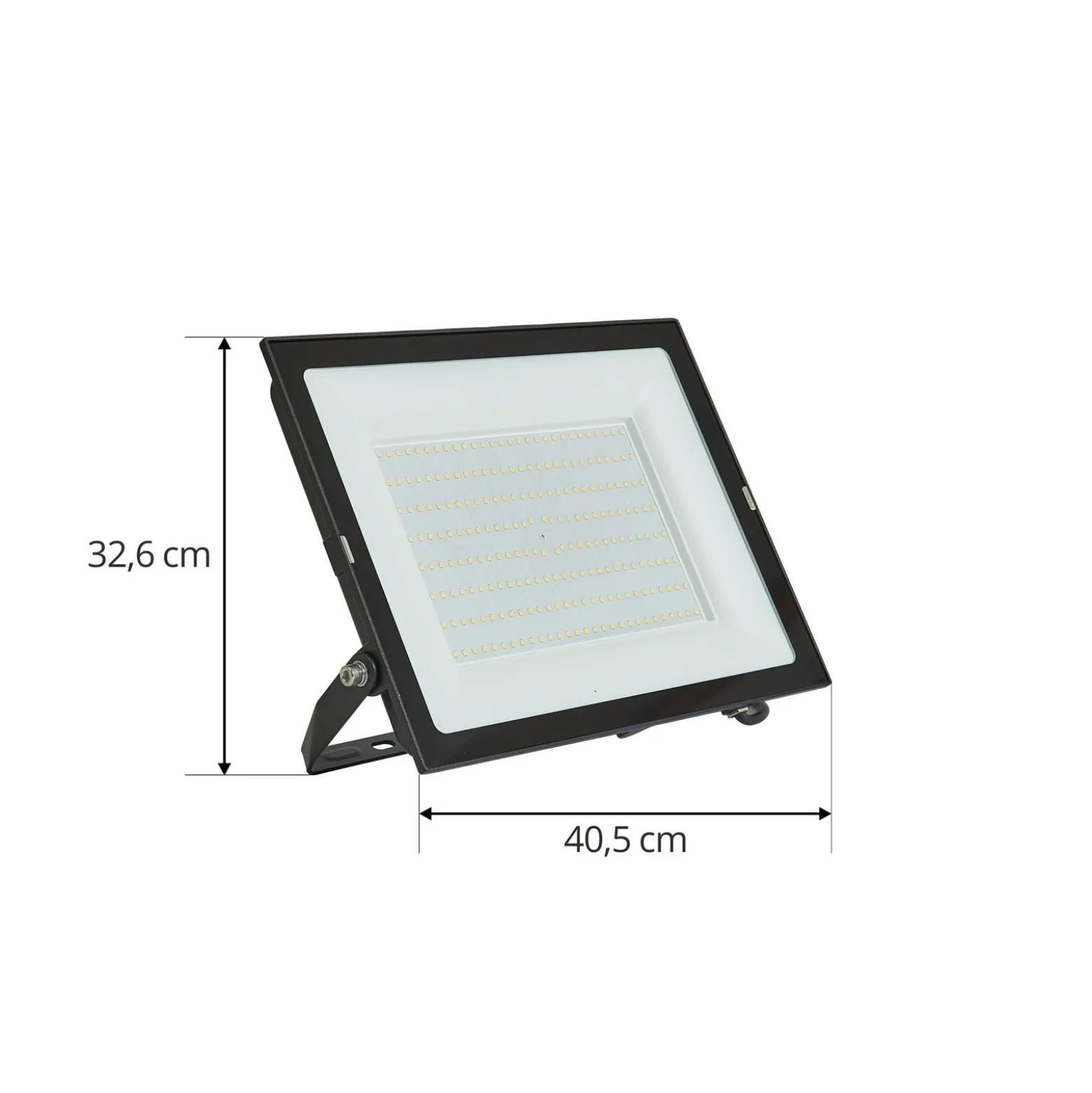 Foco exterior LED Maikel de Prios, 200 W, 16 000 lm, metal