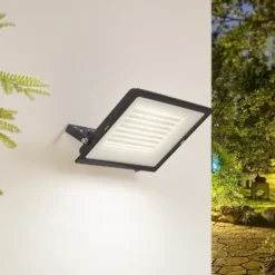 Foco exterior LED Maikel de Prios, 200 W, 16 000 lm, metal