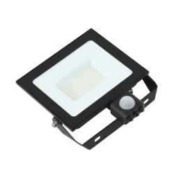 Foco exterior LED Maikel de Prios, 50 W, 4000 lm, metal, sensor