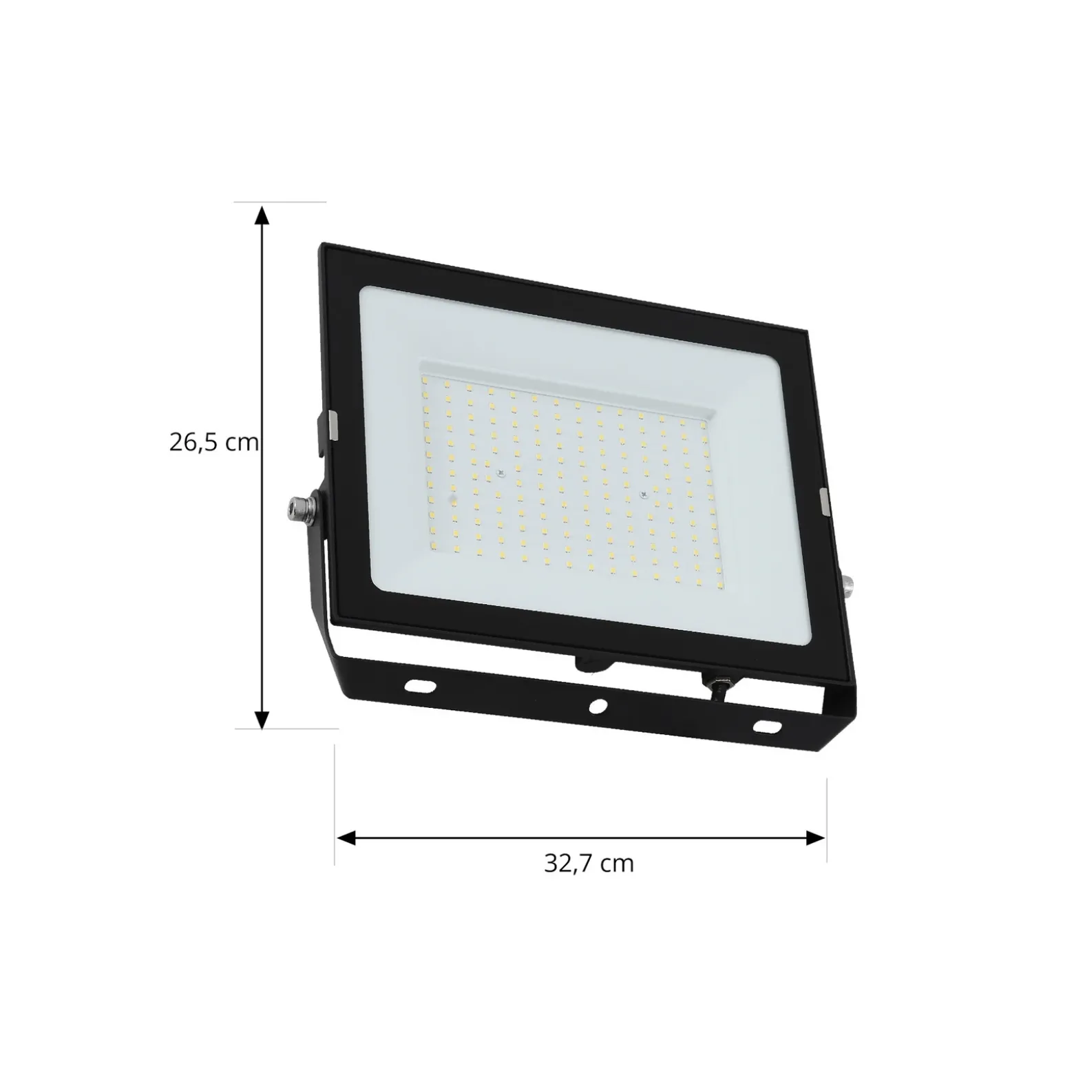 Foco exterior LED Maikel de Prios, 150 W, 12 000 lm, metal