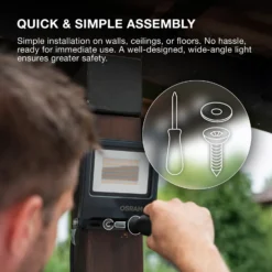 Foco exterior LED OSRAM ENDURA FLOOD, blanco 30 W 3000 K IP65