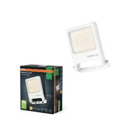 Foco exterior LED OSRAM ENDURA FLOOD, blanco 30 W 3000 K IP65