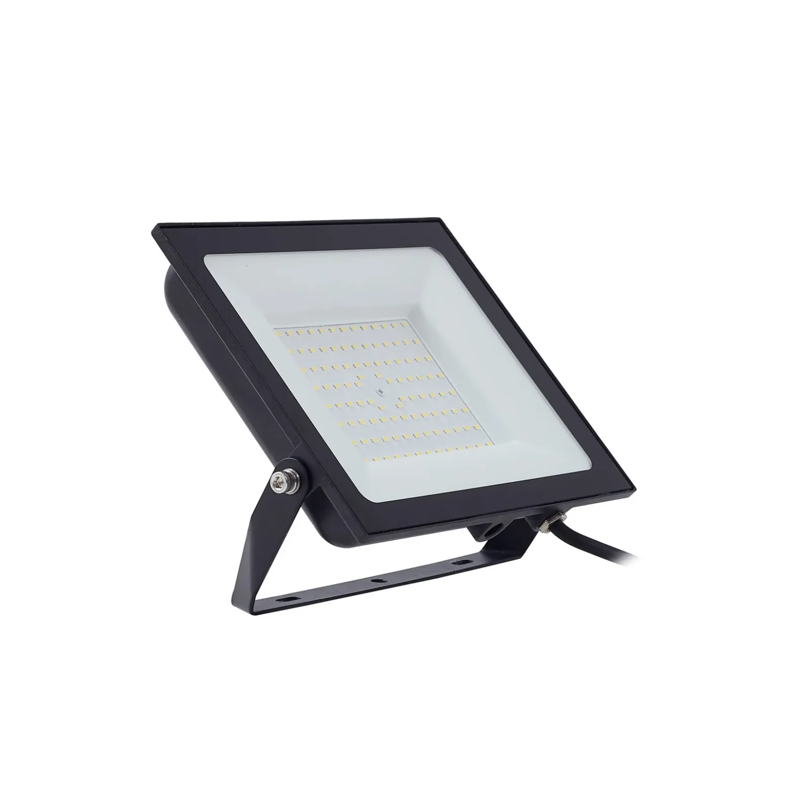 Foco exterior LED PRIOS Maikel, 100 W, 8000 lm, metal