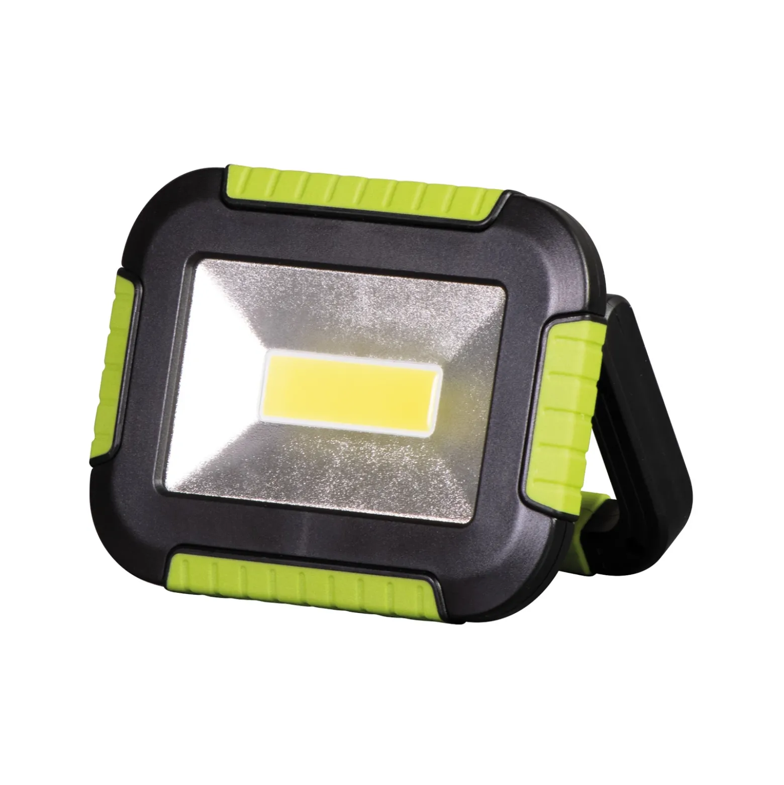 Foco exterior LED recargable 850946, negro/verde, longitud 16 cm