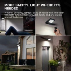 Foco exterior solar ENDURA de OSRAM, 30 W, sensor, 4000 K, IP65