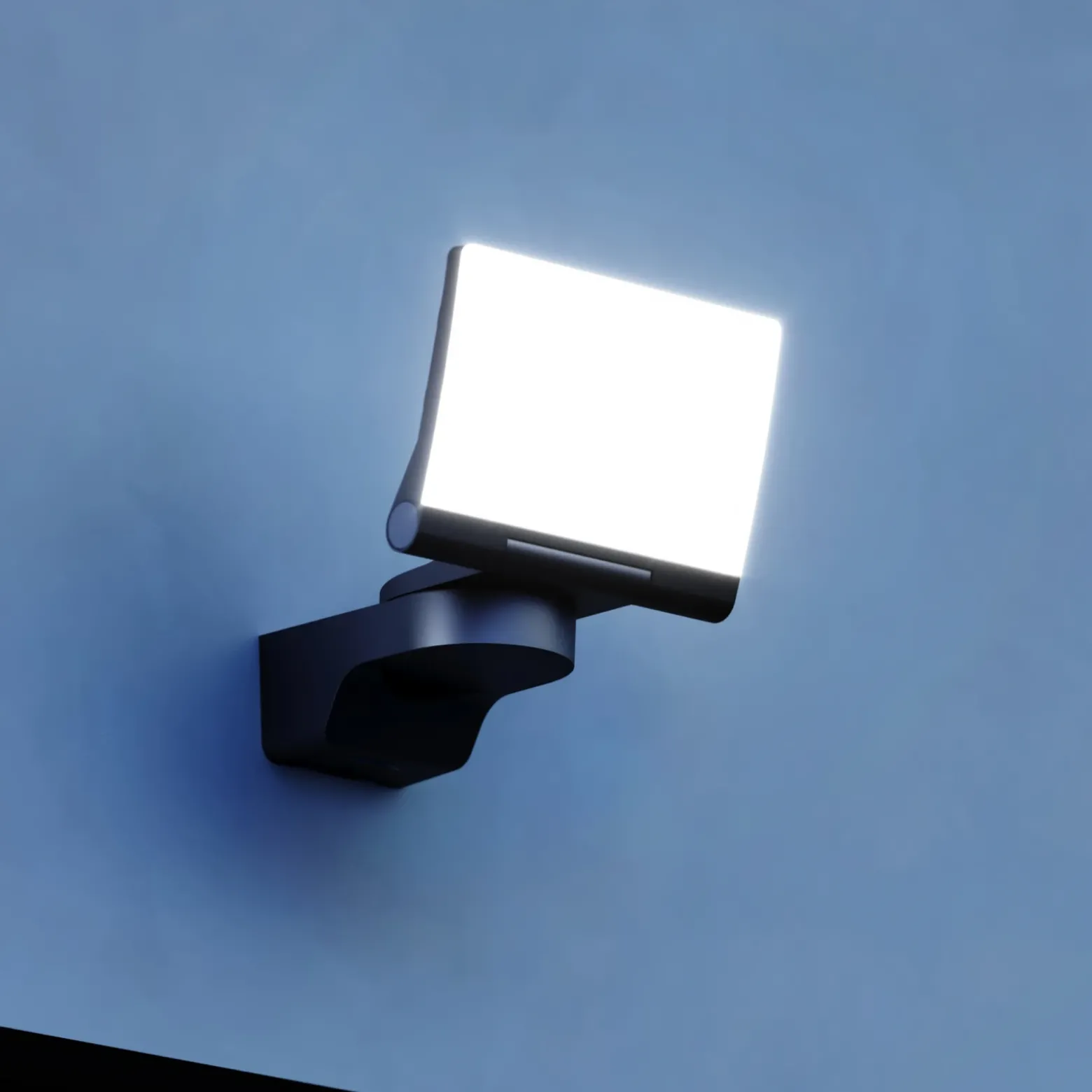 Foco exterior STEINEL XLED Home 2 en color negro