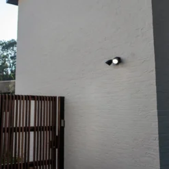 Foco LED de exterior SHRIMP, negro, 20 W, 2 luces, IP54