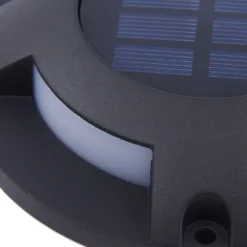 Foco LED de suelo solar Selius de Prios, antracita, IP67