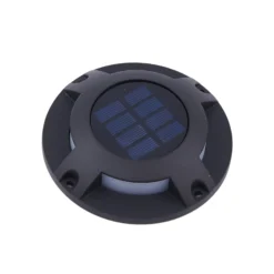 Foco LED de suelo solar Selius de Prios, antracita, IP67