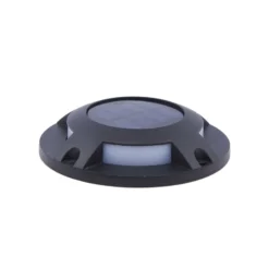 Foco LED de suelo solar Selius de Prios, antracita, IP67