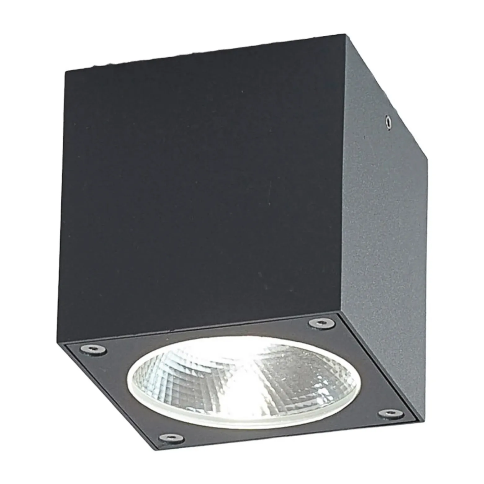 Foco LED de techo para exteriores Cordy cúbico