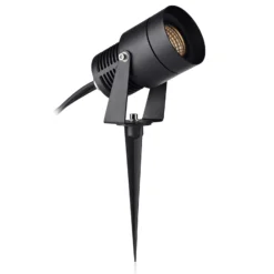 Foco LED Garden 24, negro, 9 vatios