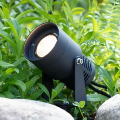 Foco LED Garden 24, negro, 3 vatios