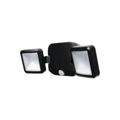 Foco LED para exteriores DOUBLE de OSRAM, negro, 2 luces, batería