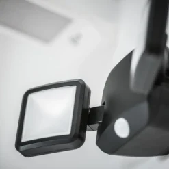 Foco LED para exteriores DOUBLE de OSRAM, negro, 2 luces, batería