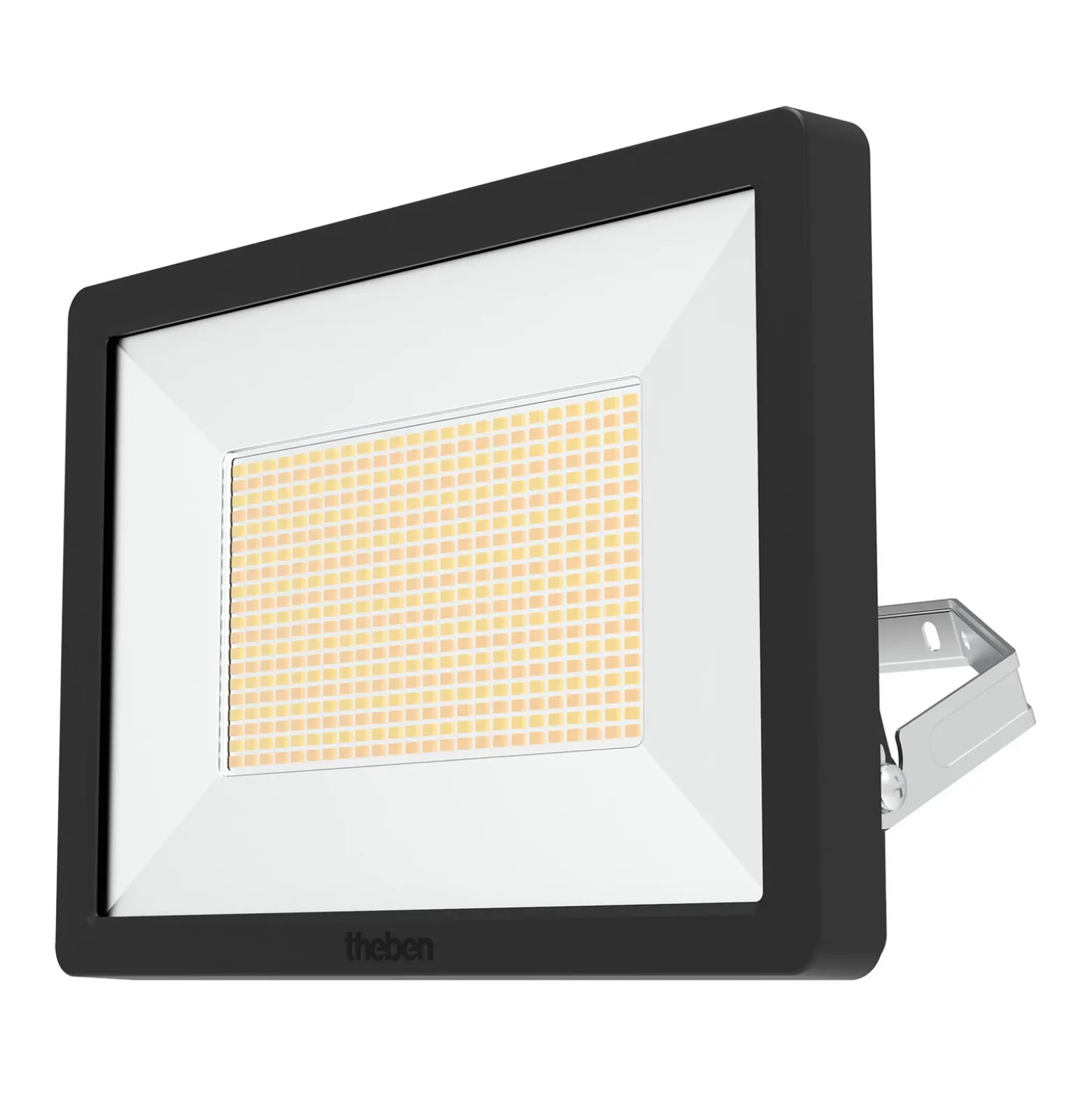 Foco LED para exteriores Theben theLeda B100 dual, negro