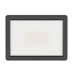 Foco LED para exteriores Theben theLeda B30 dual, negro, IP65