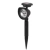 Foco LED solar con pica Prima, juego de 4, IP44