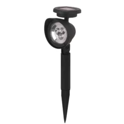 Foco LED solar con pica Prima, juego de 4, IP44