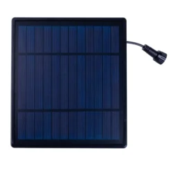 Foco LED solar con pica SPOTI, negro, juego de 3, IP44