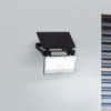 Foco LED solar para exterior con sensor Luton, negro, 19 cm de ancho