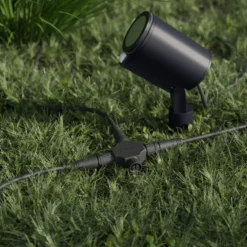 Foco LED STEINEL Garden SC, con sensor, antracita, IP65, RGBWW