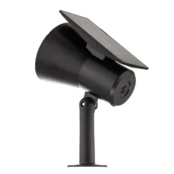 Foco solar Prios LED Birko, altura 56 cm, negro, pincho de suelo