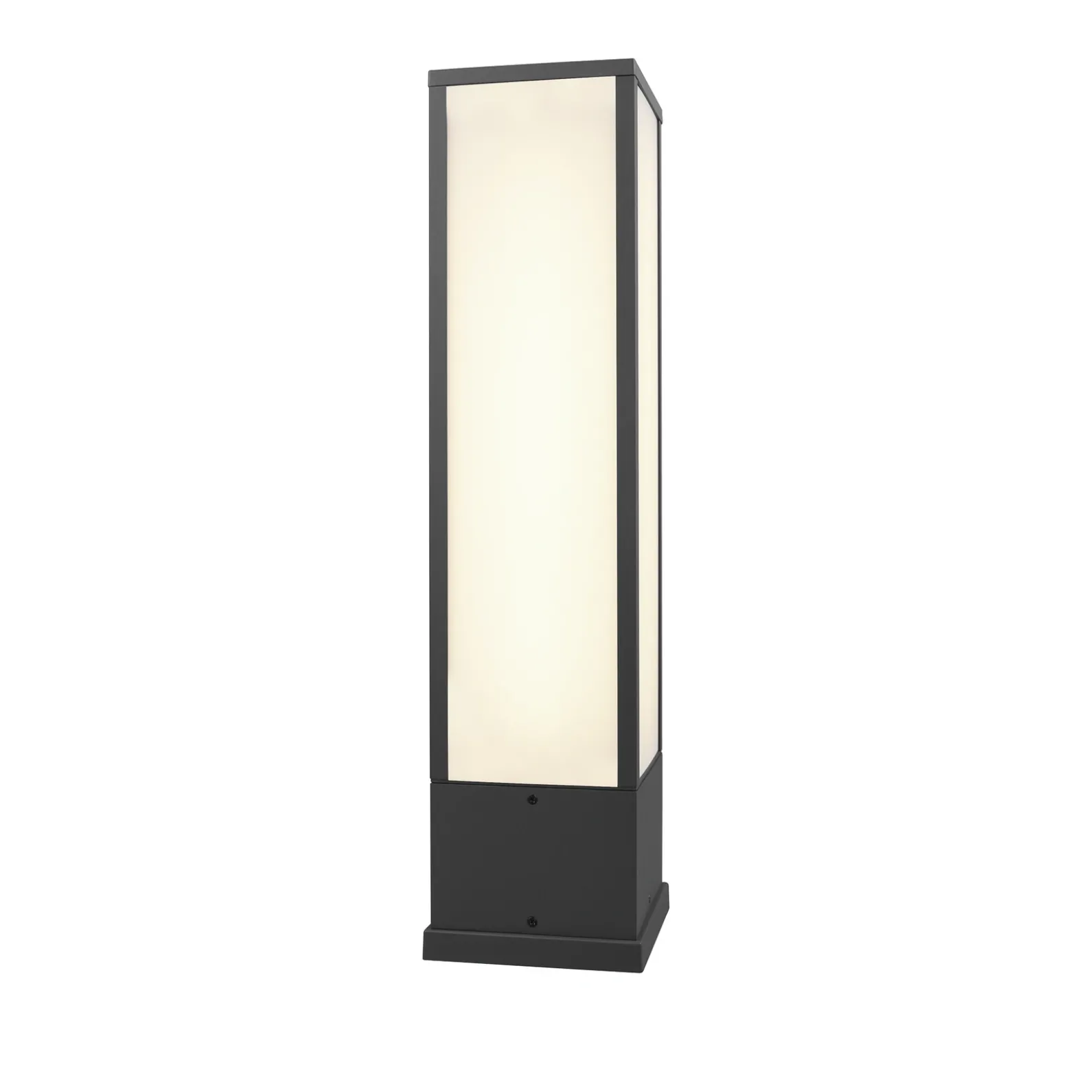 Fuerte baliza LED, antracita, aluminio, IP54