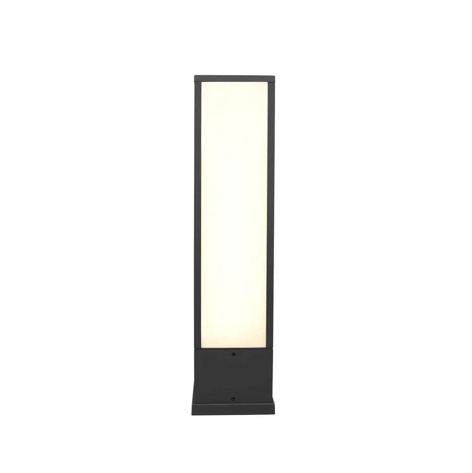 Fuerte baliza LED, antracita, aluminio, IP54