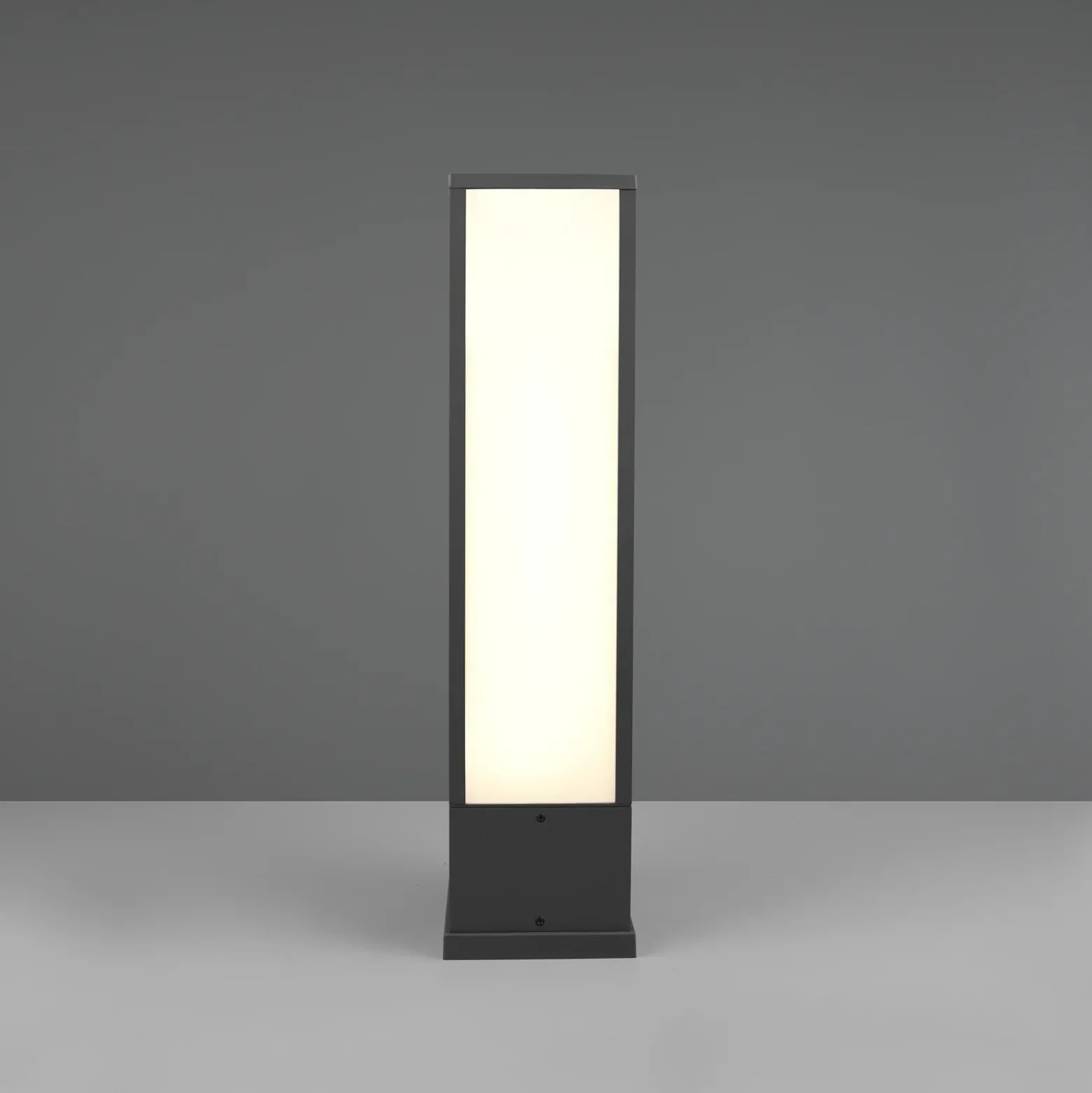 Fuerte baliza LED, antracita, aluminio, IP54