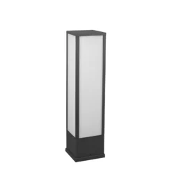 Fuerte baliza LED, antracita, aluminio, IP54