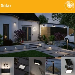 Guirnalda de luces LED solar Paulmann «Taina», extensión de 2 m, IP67