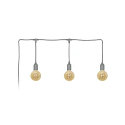 Guirnalda de luces OSRAM ENDURA DECOR, gris, 7 m, 3 luces, IP44